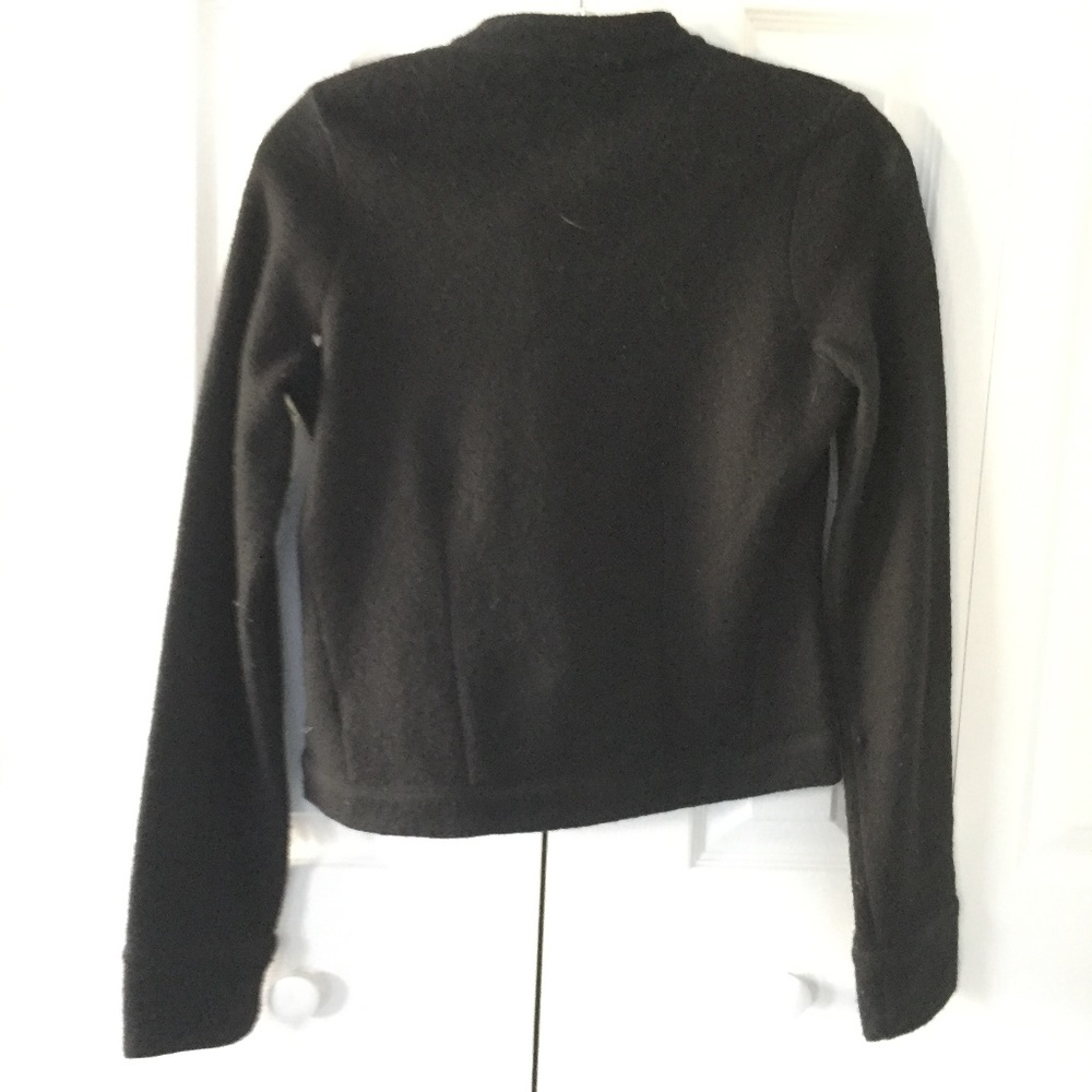 womesn ANTHROPOLOGIE sparrow ruffle jacket - Picture 4 of 5